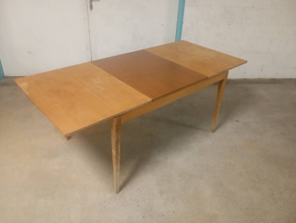 Tische: Mid century Ausziehtisch scandinavia – Gebraucht aus Basel von Petergunn 2