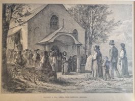 Antiker Holzstich Vautier / Closs – Berner Oberland