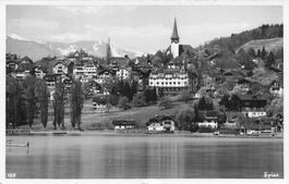 Spiez (BE) – Ortsansicht am Thunersee