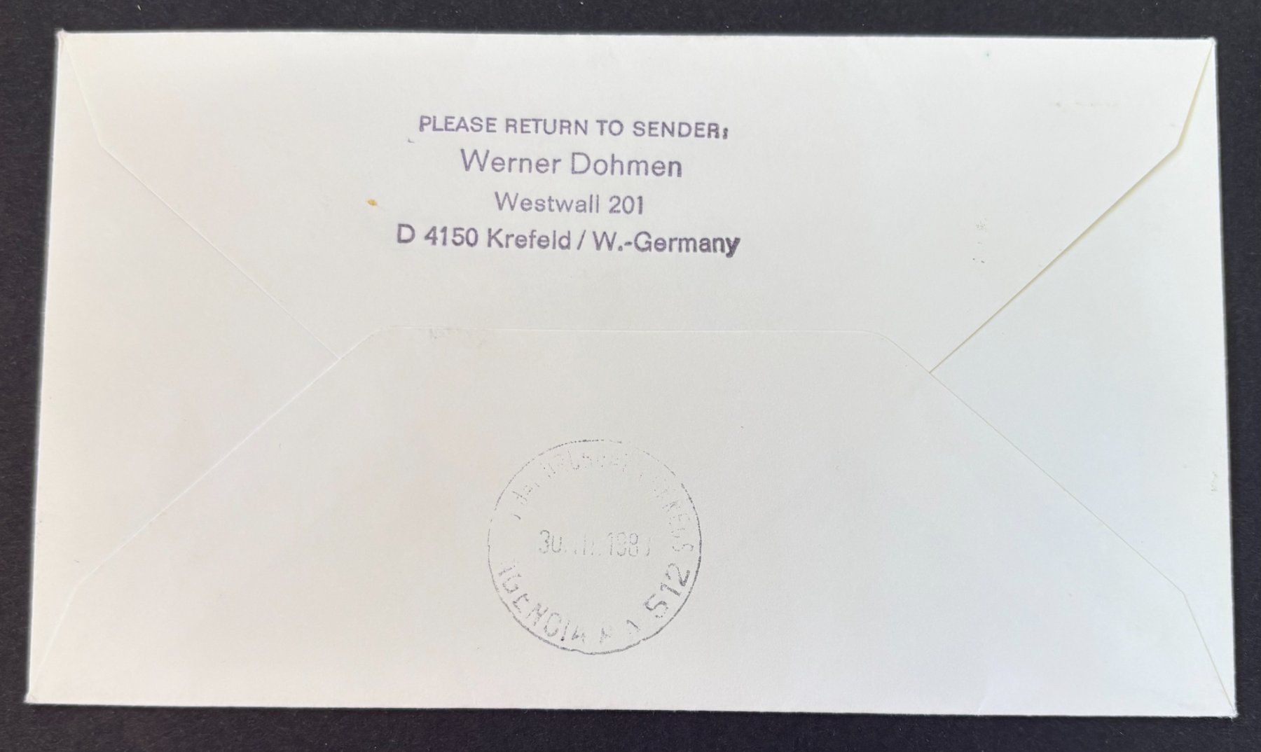 Alle Briefmarken: LUFTHANSA ERSTFLUG LH-505 BOEING 747 – Gebraucht aus Ostermundigen von wini63 1
