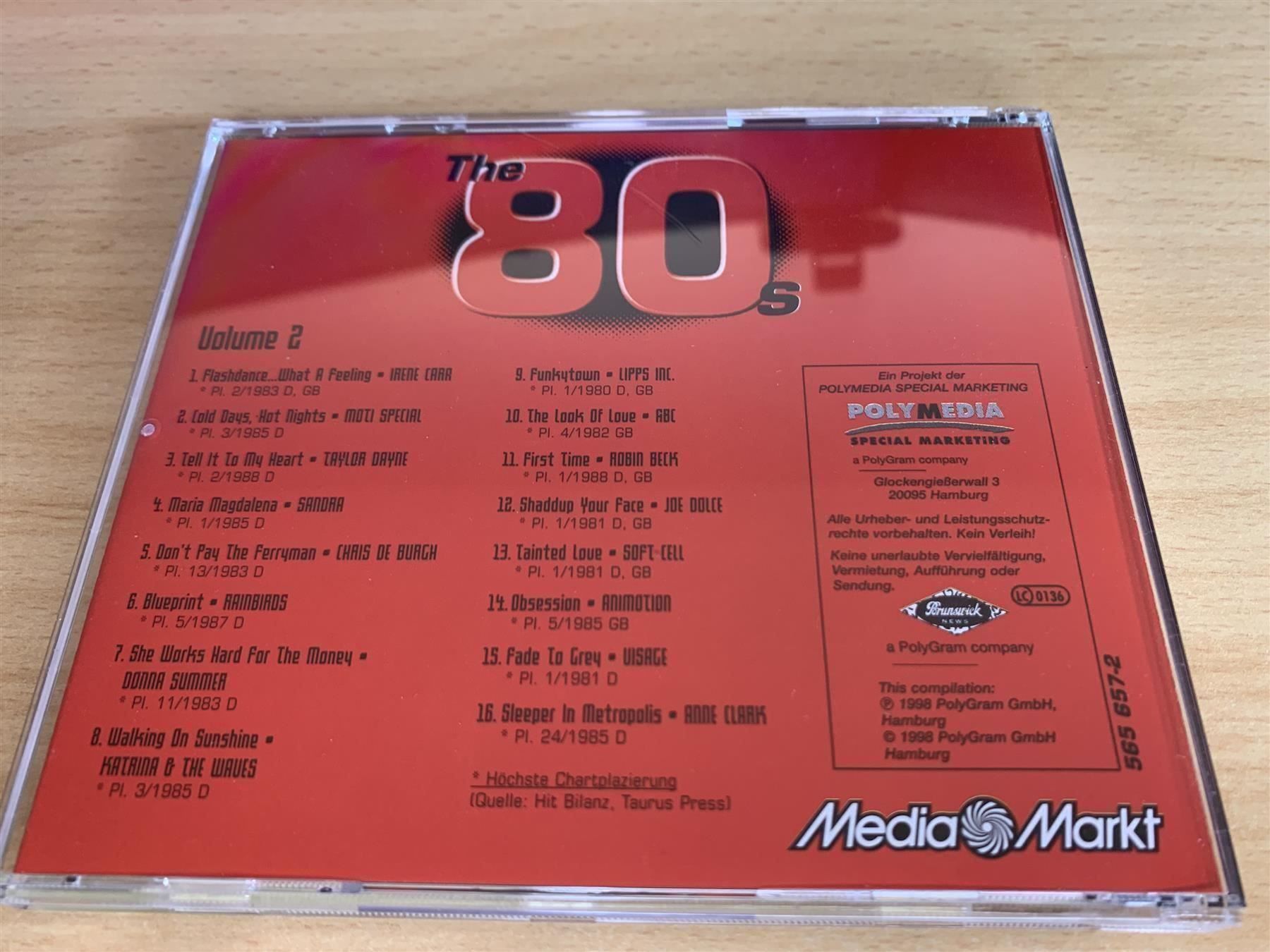 CD: The 80s - 2 CD – Usato da Rikon im Tösstal venduto da Alpenmutz 4