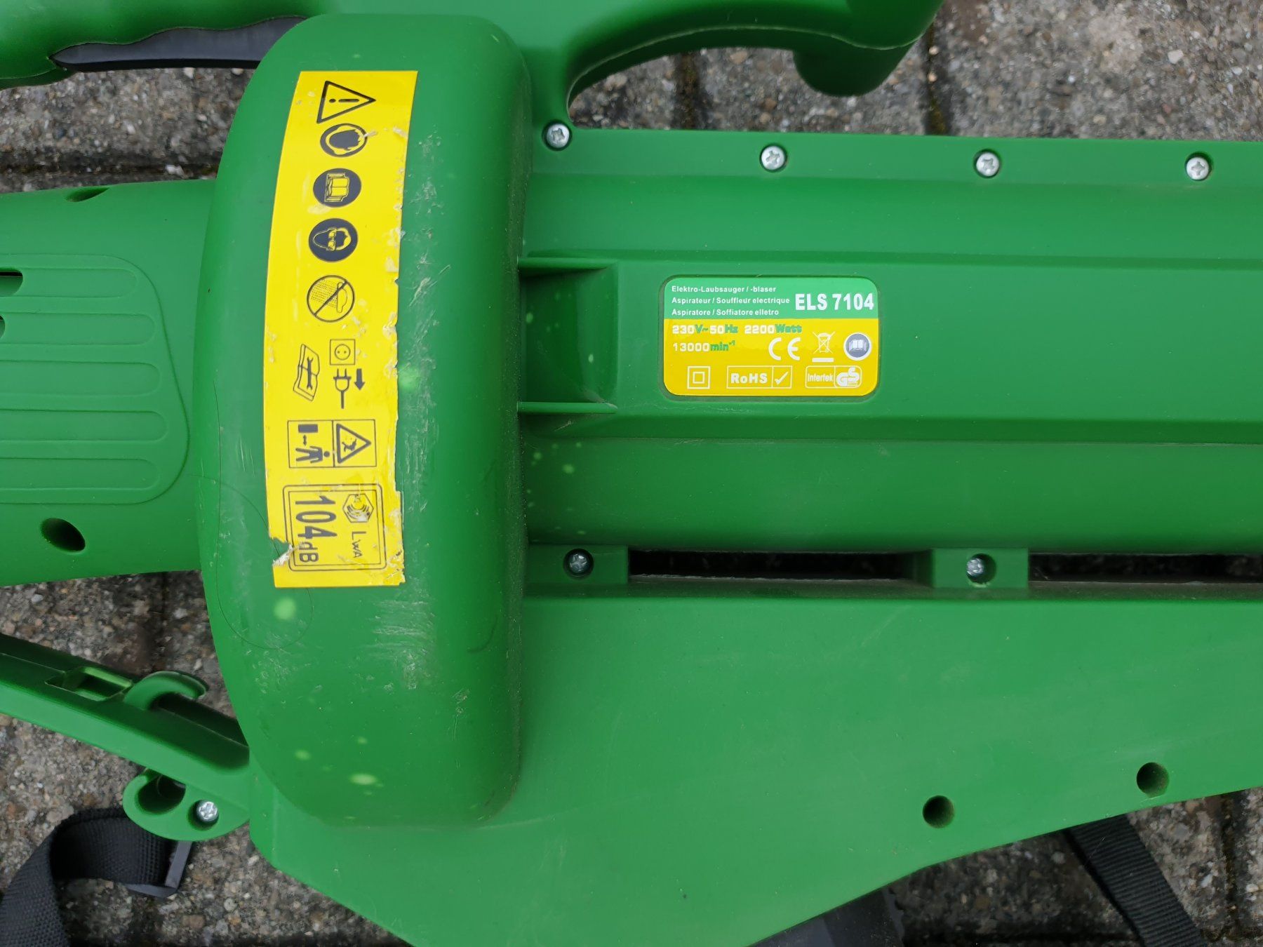 Soffiatori & Aspiratori per foglie: Elektrolaubsauger/ Bläser gebraucht ELS 7104 – Usato da Riedtwil venduto da Karius_baktus 1