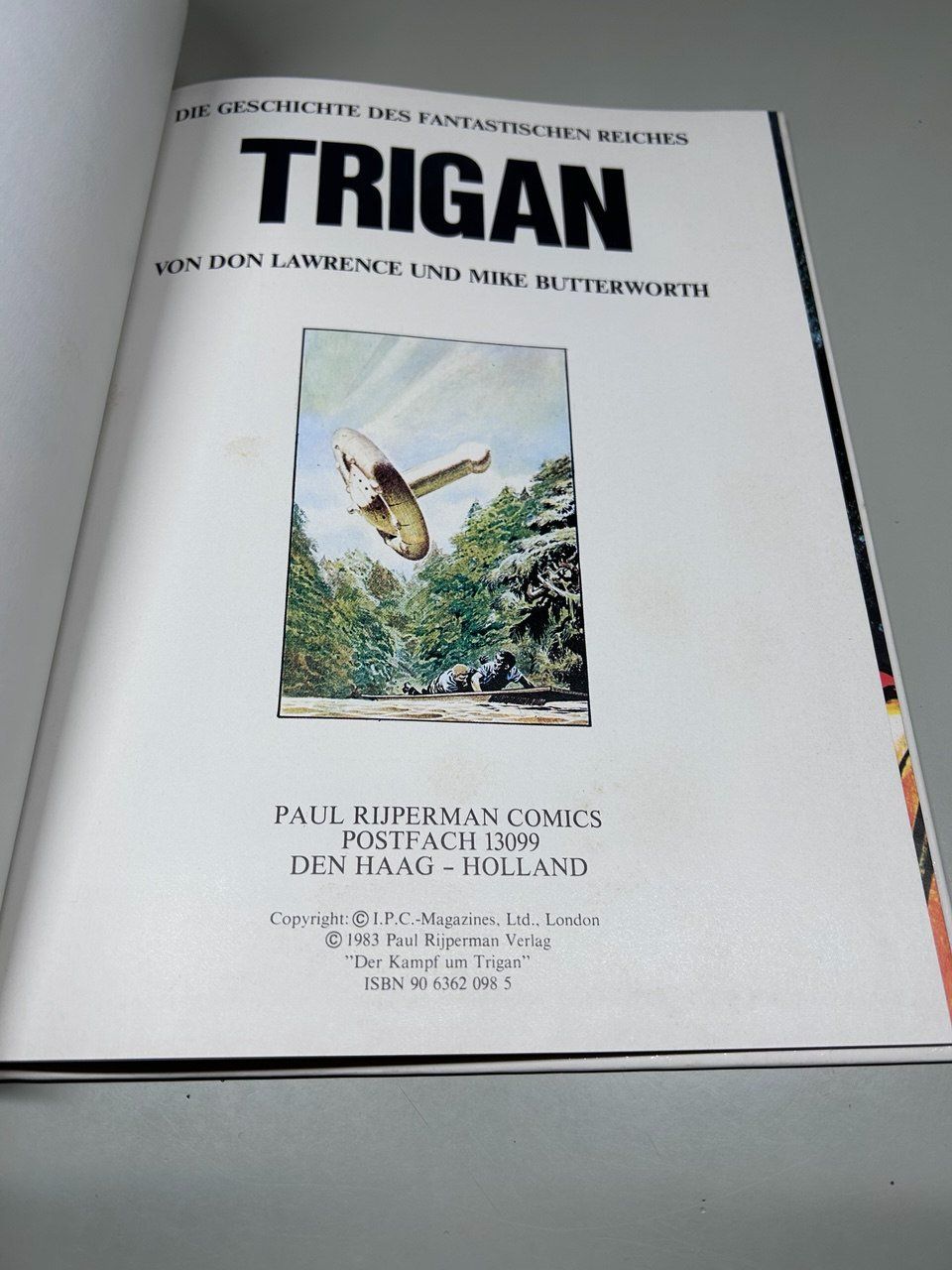 Fumetti: Der Kampf um Trigna Tome 1 - 1983 – Usato da Giubiasco venduto da LorisVale 2