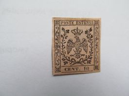 Italien        MODENA  1852   Sassone No 9     10 cent