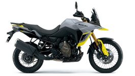Suzuke DL800 Enduro (Ausstellungsmodell) 2026 in grau-gelb