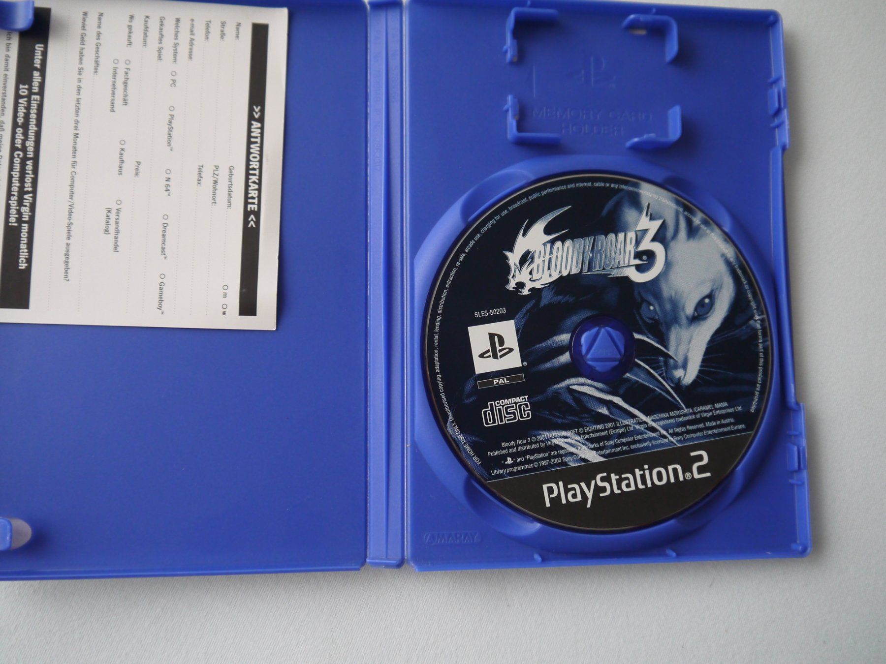 Sony Giochi: BLOODY ROAR 3 PS2 – Usato da Hagendorn venduto da Blaf 1