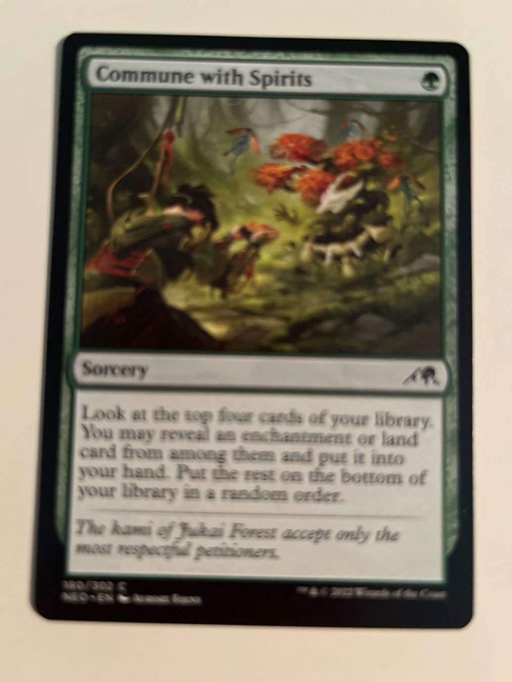 Magic The Gathering Carte collezionabili: 1 x Commune with Spirits - Magic: The Gathering - MtG – Usato da Kriens venduto da Shadi1980