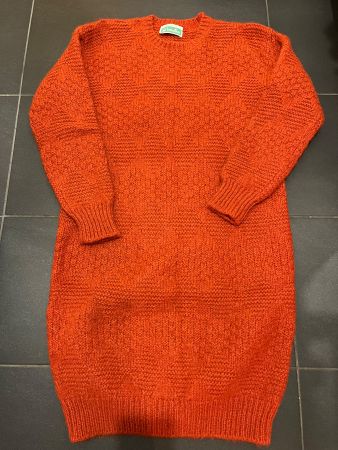 New woolly pullover/dress Benetton size M