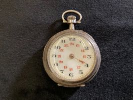 Taschenuhr Silber 800