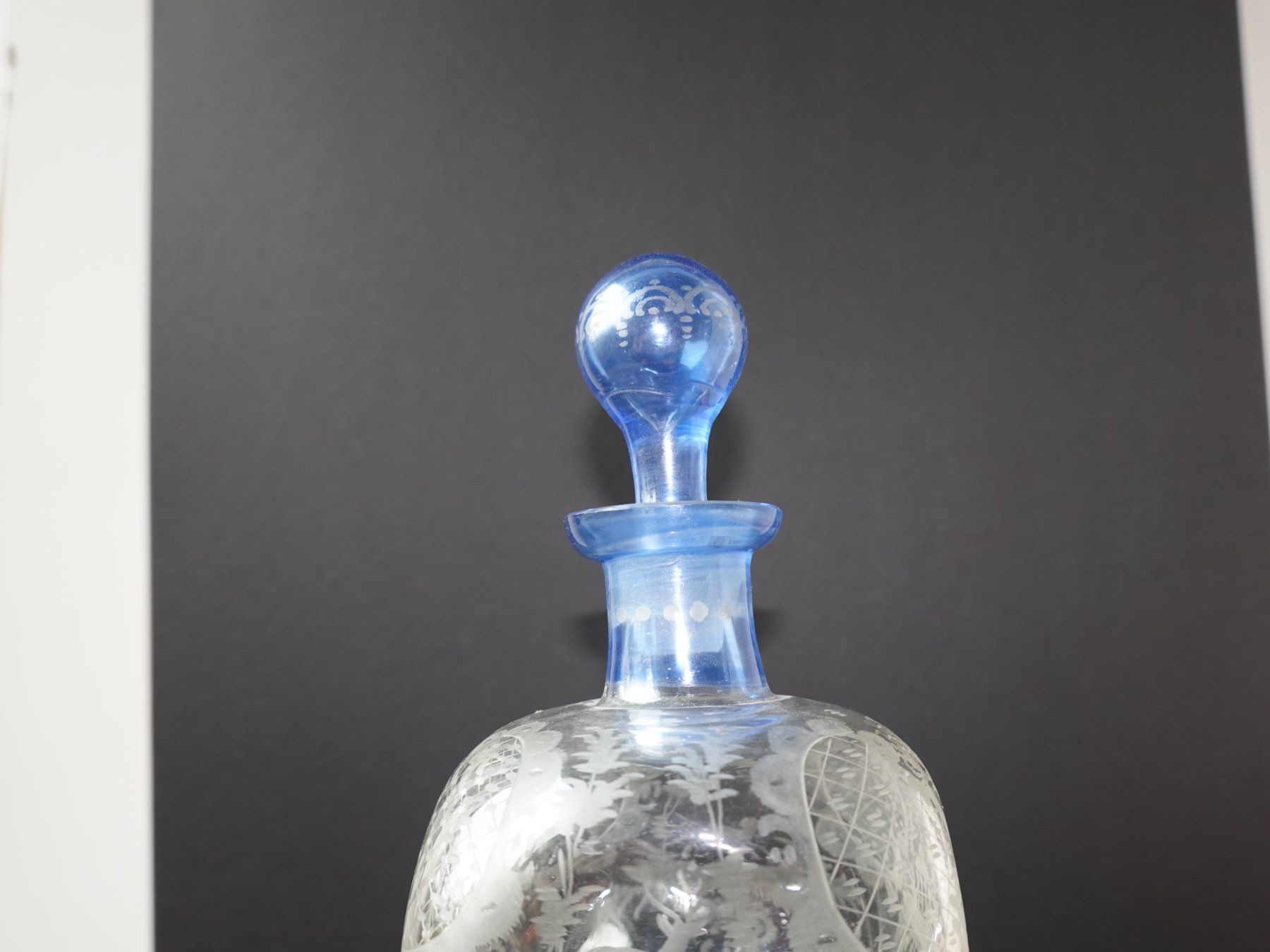 Caraffe: Karaffe-Gluckerflasche Rarität – Usato da Brunnen venduto da brocundfloh 1
