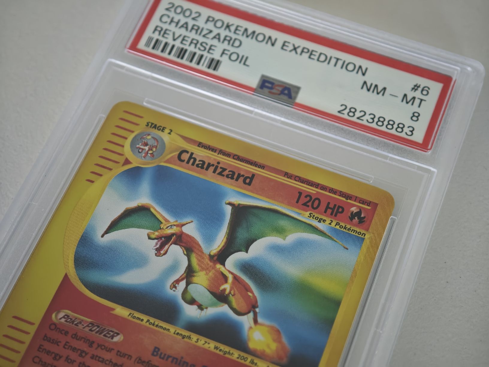 Pokémon Carte collezionabili: Pokemon Expedition Charizard Reverse Foil PSA 8 (Low Pop) – Usato da Zürich venduto da TrueTrade 2