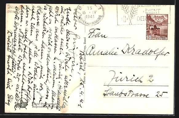 Cartes postales: Basel, Kunstmuseum, Hauptfassade mit B – D'occasion à Berlin par bartko-reher 1