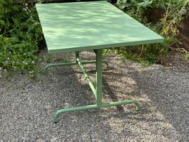 Klapptisch Metalltisch pulverbeschichtet! Salbeigrün