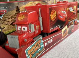 Disney Pixar Cars Mack Transporter Carry Case Neu