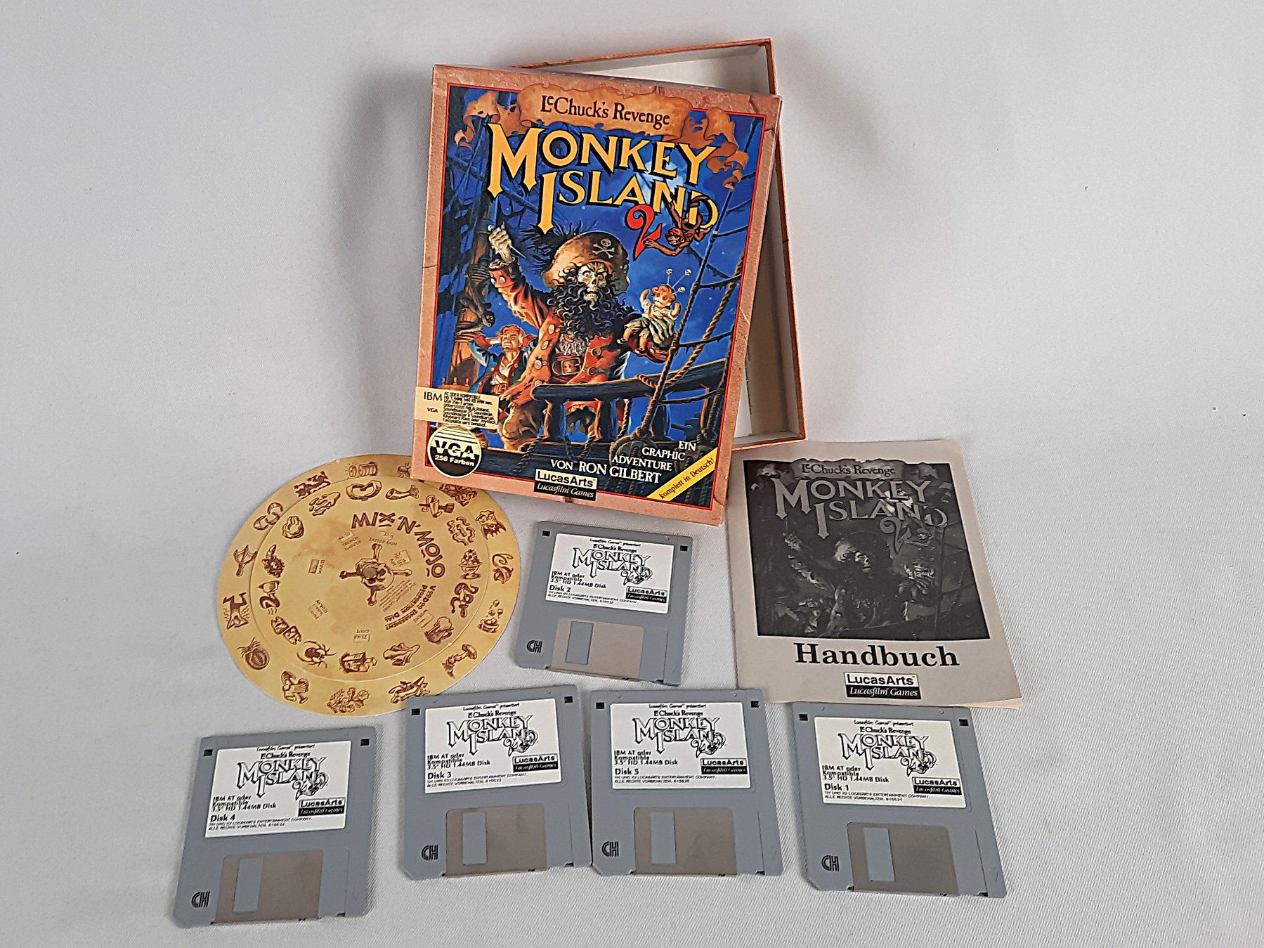 Giochi: LUCASART: "Monkey Island2: LeChuck's Revenge" – Usato da Beinwil am See venduto da Restwert_Beinwil