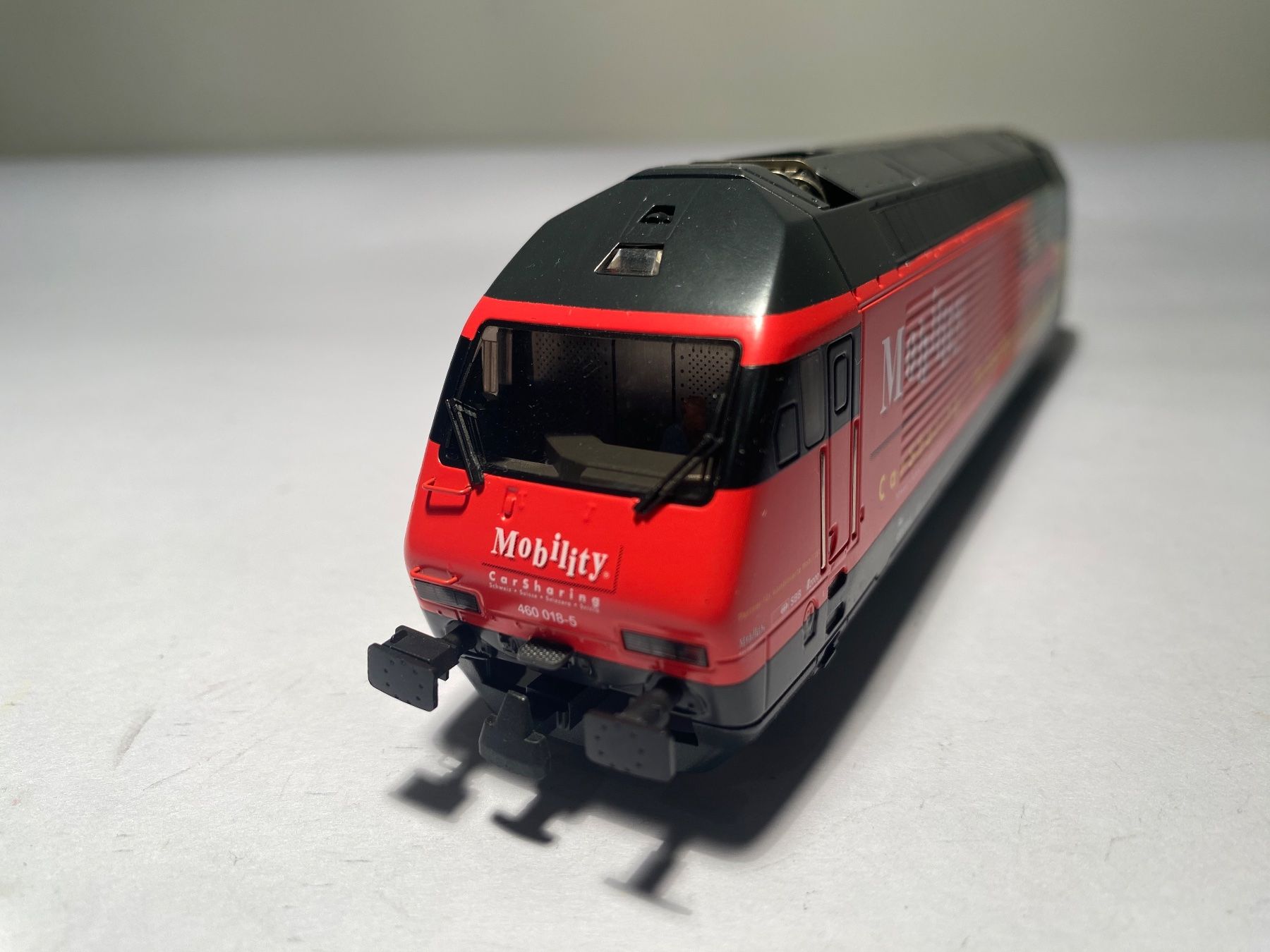 Hag Modellini di ferrovie: HAG  E-Lok RE460 SBB MOBILITY, DC Analog – Usato da Buchrain venduto da Modellbahn11 6