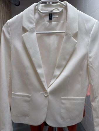 Blazer H&M weiss Grösse 36 neuwertiger Zustand