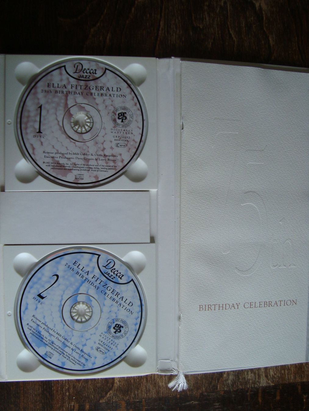 CD: Ella Fitzgerald: 75th birthday celebration – Nuovo (secondo la descrizione) da Fribourg venduto da ruswil007 1