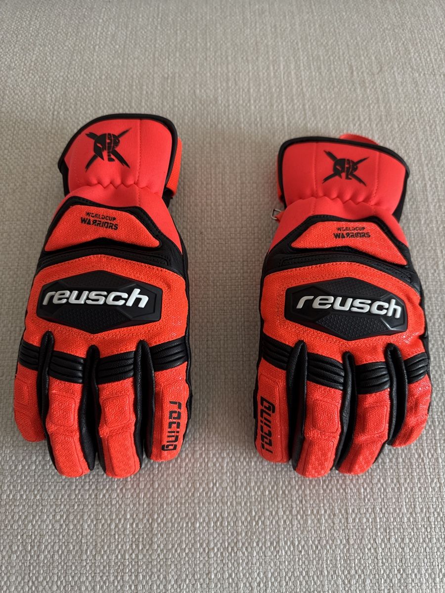 Guanti & manicotti: Reusch Worldcup Warrior SC Ski Handschuhe Grösse S/7.5 – Usato da St. Gallen venduto da psc_rd7w