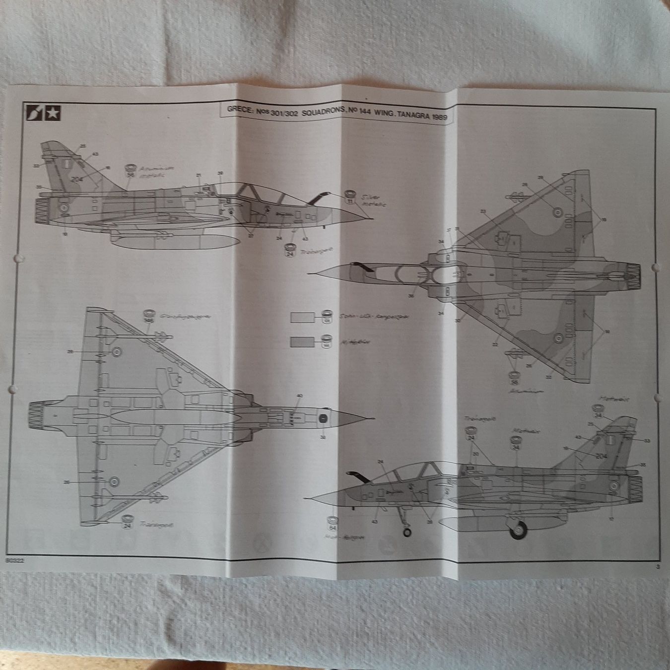 Heller Kits de montage: 3595 ... Dassault Mirage 2000 B ... Heller 80322 + Decal – D'occasion à Bonstetten par Benibanny59 2