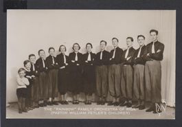 the Rainbow Family Orchestra - alte Ansichtskarte  1939