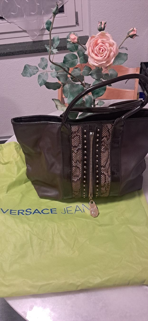 Versace Borse da donna: Versace Tasche Braun - Herbst Look! – Usato da Interlaken venduto da lie_8shj 1