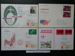 FL Lot 4 1966-1968 Diverse Flugbriefe