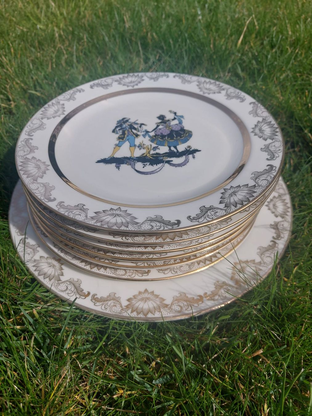 Piatti: antic année  50 Assiettes  Langenthal – Usato da worben venduto da Titi20000 1