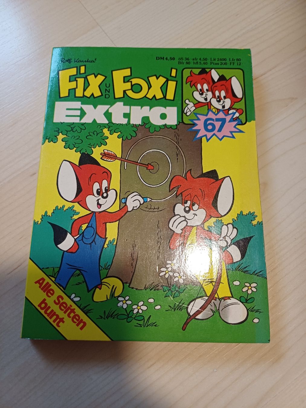 Fumetti: Nr. 67 / Fix und Foxi Extra von 1981 – Usato da Walenstadt venduto da emynmuil1