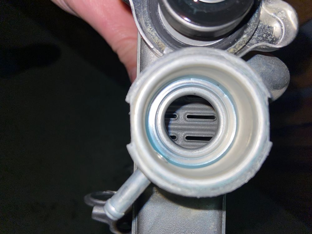 Kühlwasserbehälter Für Kawasaki KLX 250 - Gold CNC-Kappe