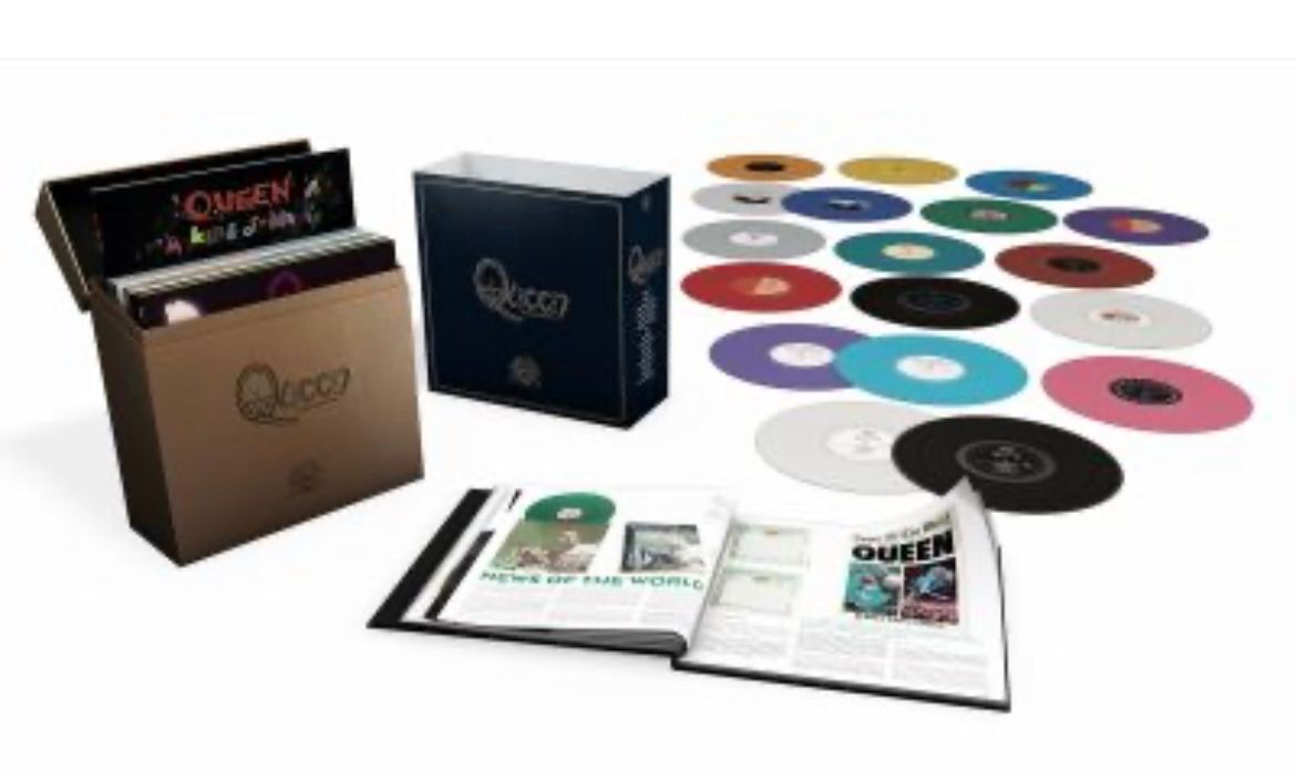 Schallplatten: Queen: Studio Collection Coffret Vinyle coloré 180 gr – Gebraucht aus Lugnorre von jul_lnh6
