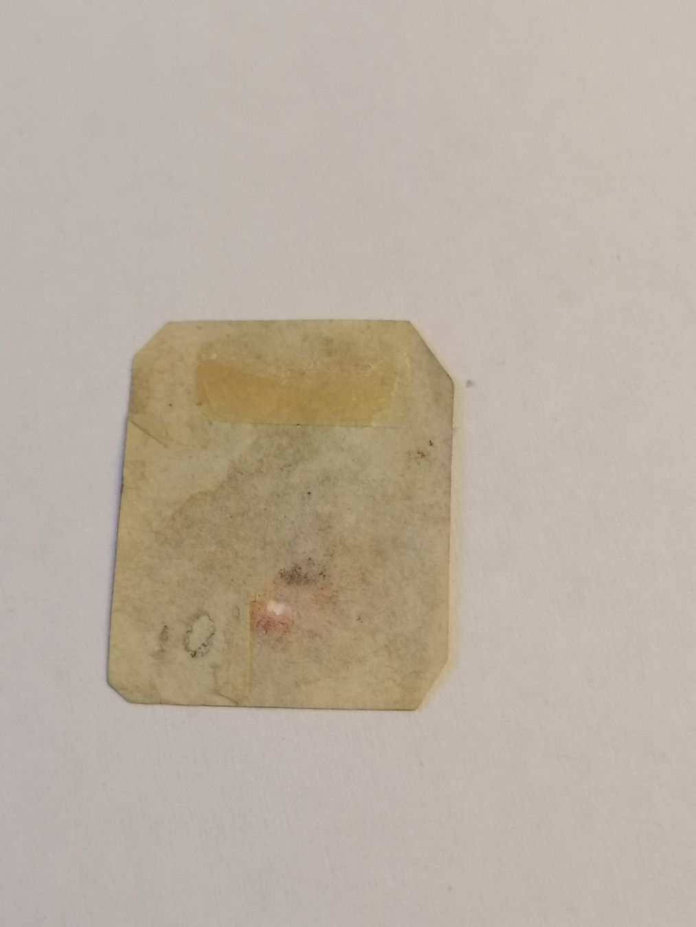 Alle Briefmarken: One Penny red 1841, Platte 10 – Gebraucht aus Happerswil von tschergi 1