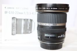 Canon EF-S 10-22mm f/3.5-4.5 USM - GRATISLIEFERUNG