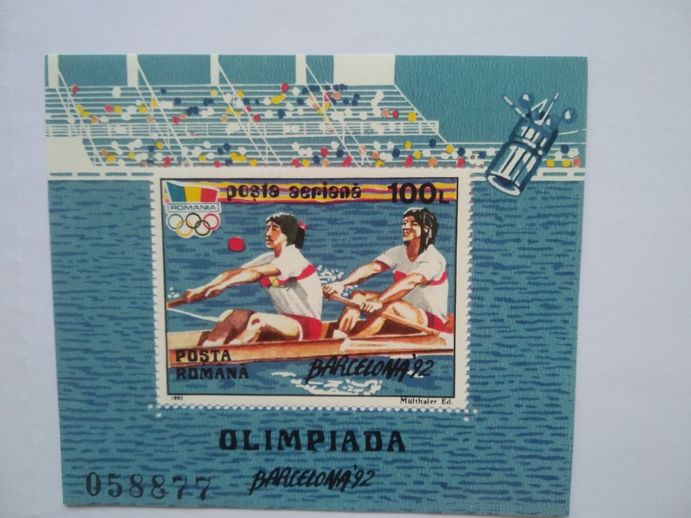 Briefmarke Rumänien 1992 Olympiade Barcelona Kaufen auf Ricardo
