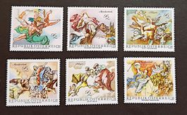 1968 Österreich Barocke Fresken Postfrisch
