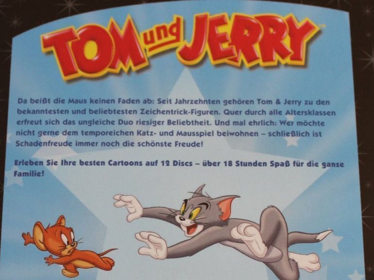 Tutti i DVDs: Tom und Jerry Classic Collection 12DVD originalverpackt – Nuovo e nell'imballaggio originale da Tübach venduto da JamesStone 7
