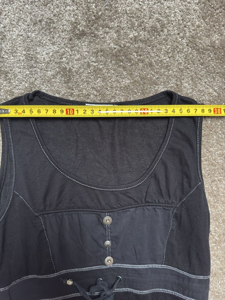 Top: Top Cache Cache Y2K noir style fairycore S/M – Usato da Vuippens venduto da Anna_as 4