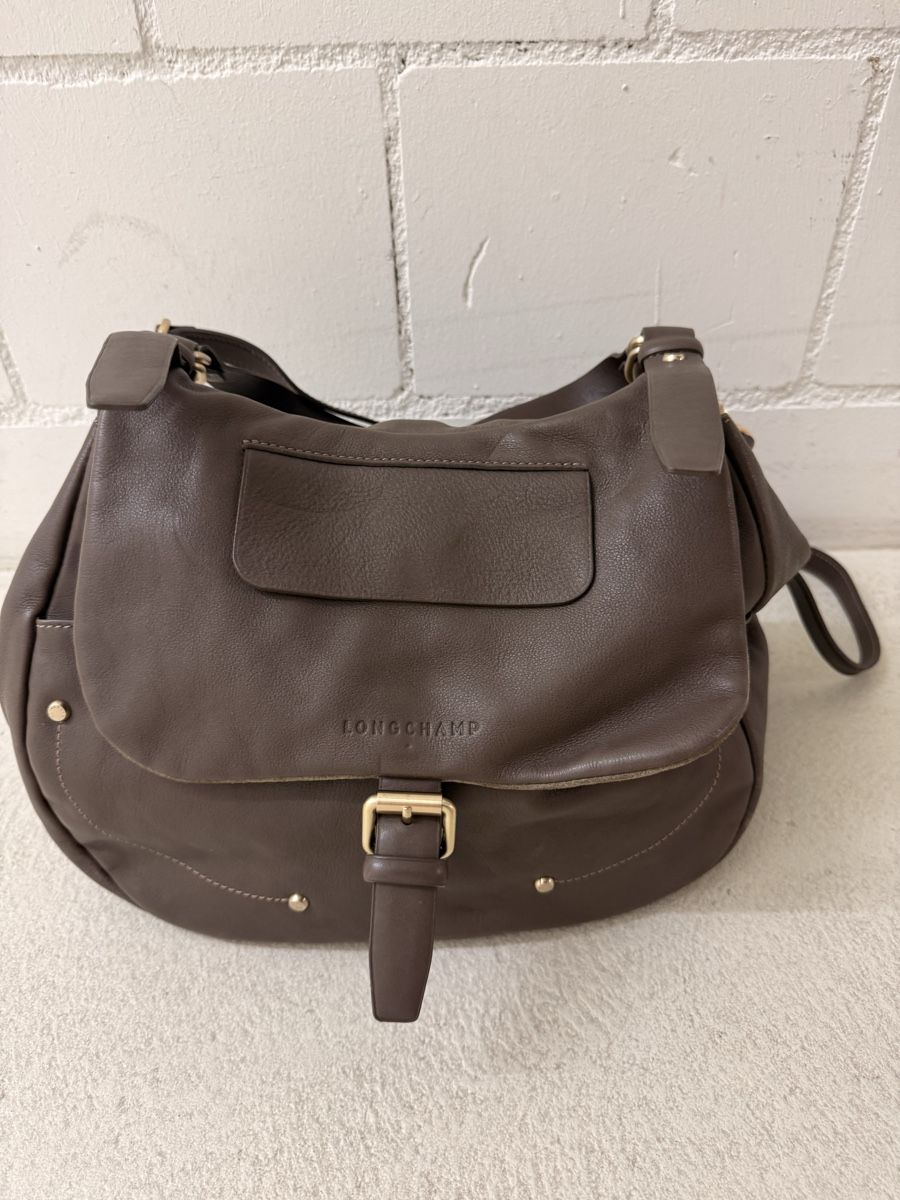 Longchamp Borse da donna: LONGCHAMP Umhängetasche grau – Usato da Allschwil venduto da Frida015 1