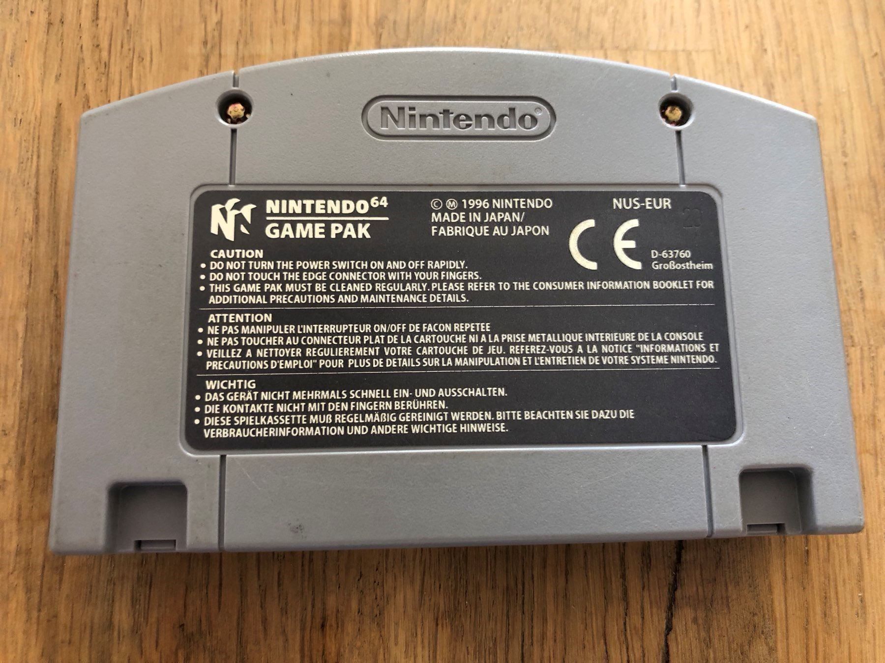 Nintendo Giochi: NBA Hang Time für N64 – Usato da Kestenholz venduto da Inna09 1