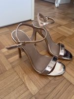 Roségoldene High Heels, Gr. 36 - Perfekt für den Sommer!