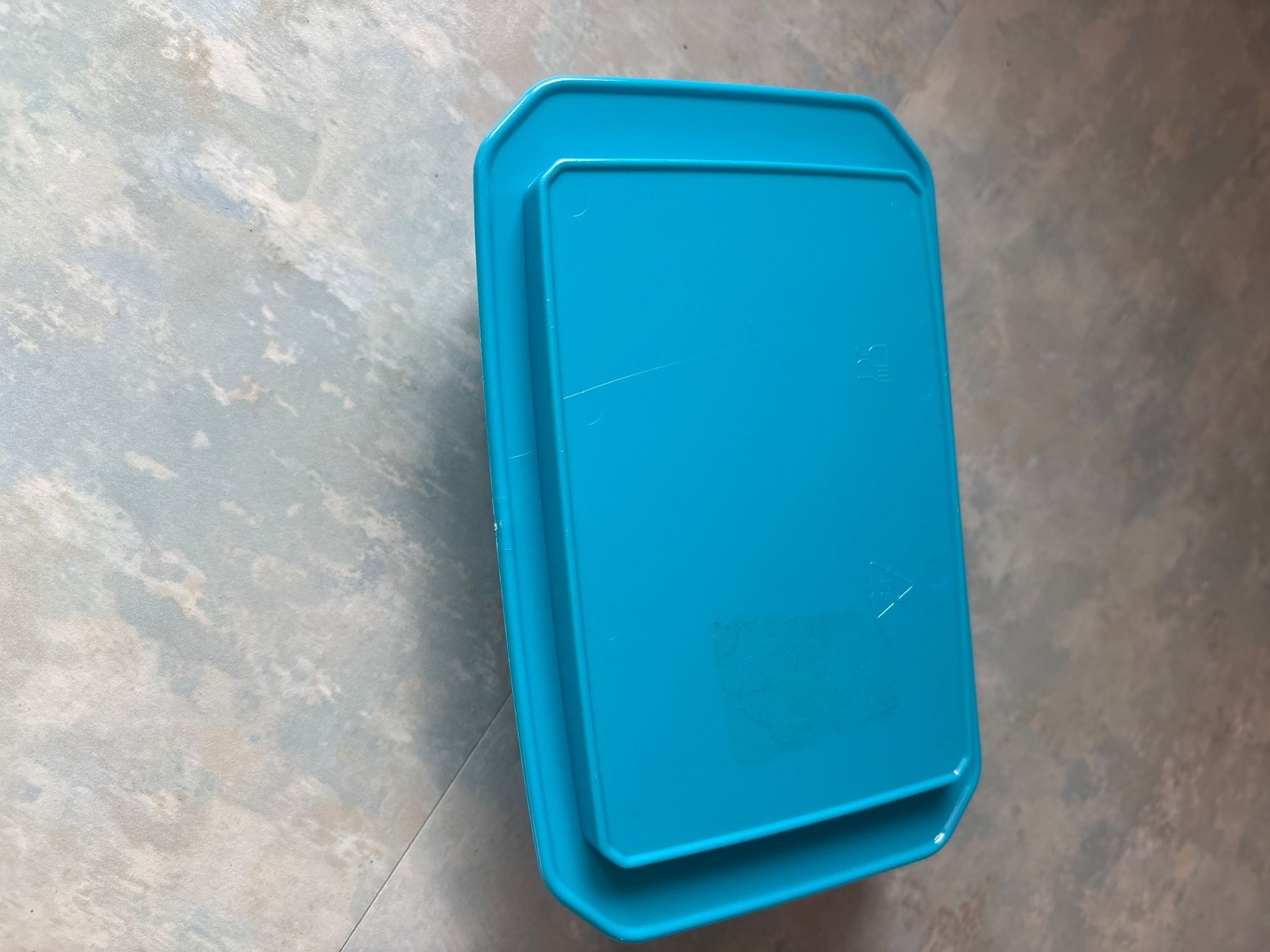 Altre Stoviglie: Butterschale blau mit Deckel durchsichtig – Usato da Züberwangen venduto da are1968 2