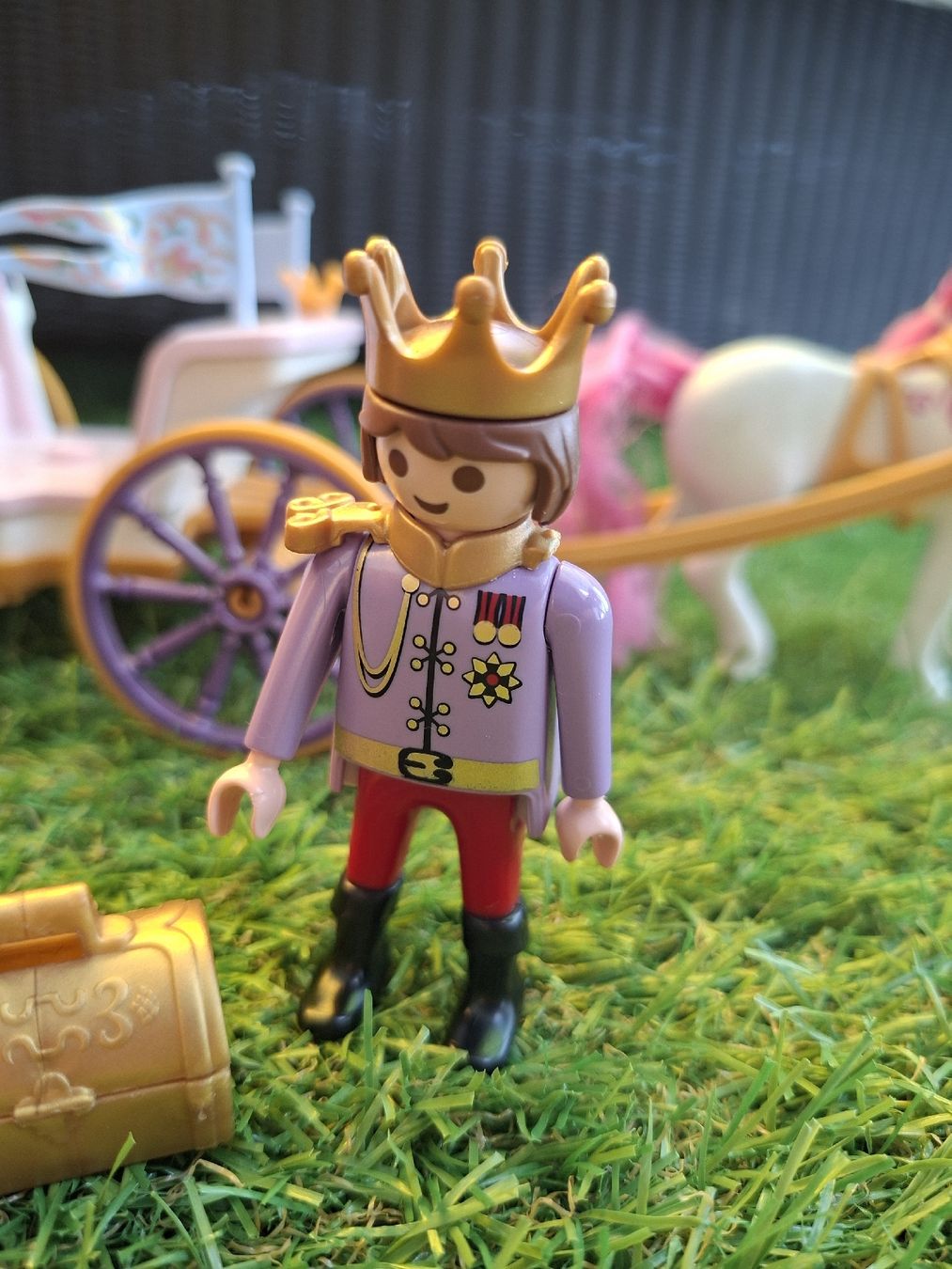 Playmobil Spielzeuge: PLAYMOBIL Königspaar mit Kutsche – Gebraucht aus Balterswil von Steineparadies 4