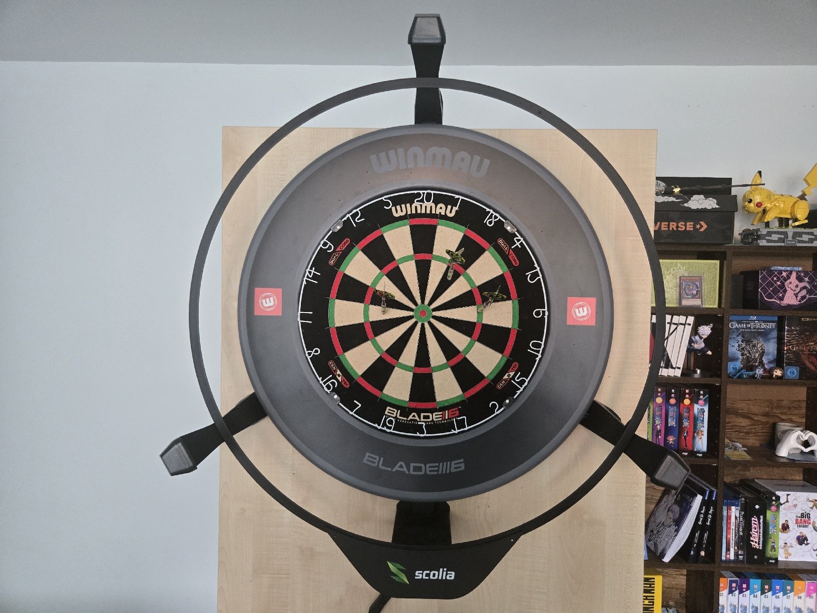 Jeux: Scolia Flex 2mit scheibe und 2 dart set – D'occasion à Heiligenschwendi par mcd_2gkh