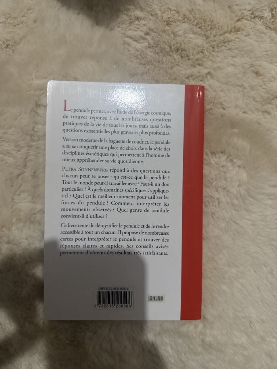 Libri: Livre sur le pendule – Nuovo (secondo la descrizione) da Luins venduto da Rachelle19 1