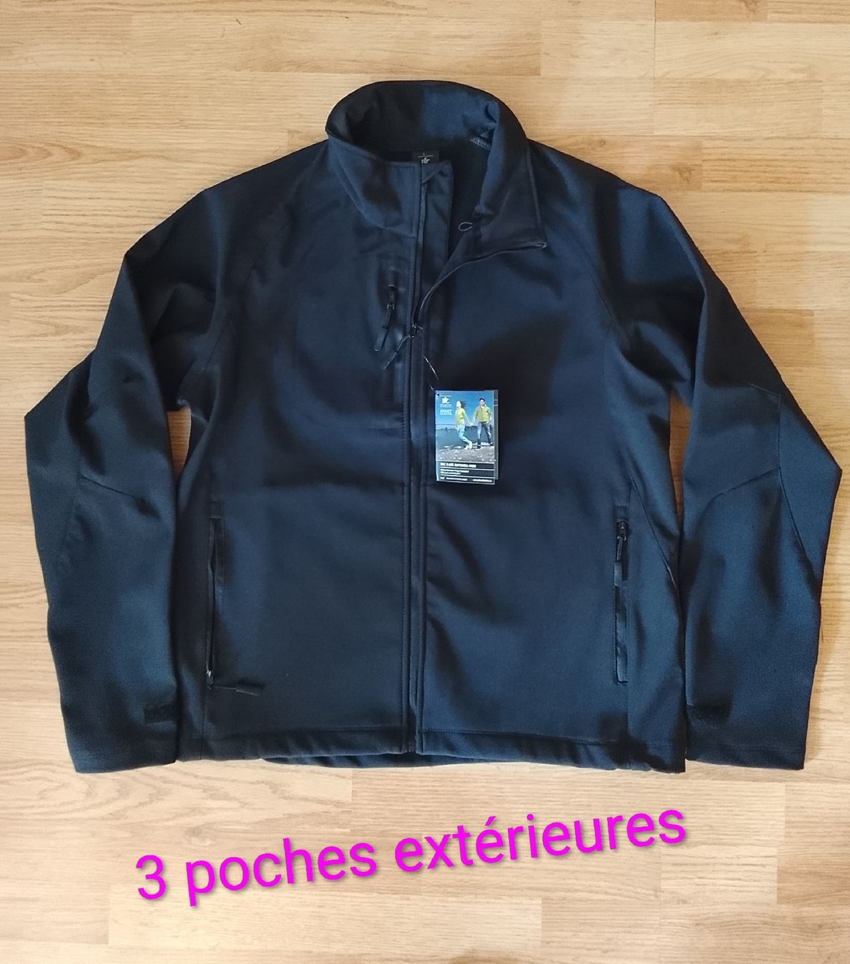 Giacche: Veste softshell B&C homme noir taille M  – Nuovo e nell'imballaggio originale da Couvet venduto da fat_kyl7 1