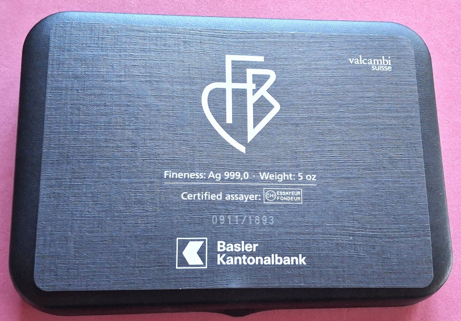 Medaglie: FC BASEL 2018 - 5 OZ FEINSILBER – Nuovo (secondo la descrizione) da Boniswil venduto da dpd4coins 8