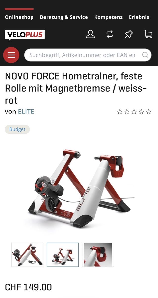 Hometrainer: Velo Hometrainer NEU – Nuovo (secondo la descrizione) da Volketswil venduto da ene_kyz7 1