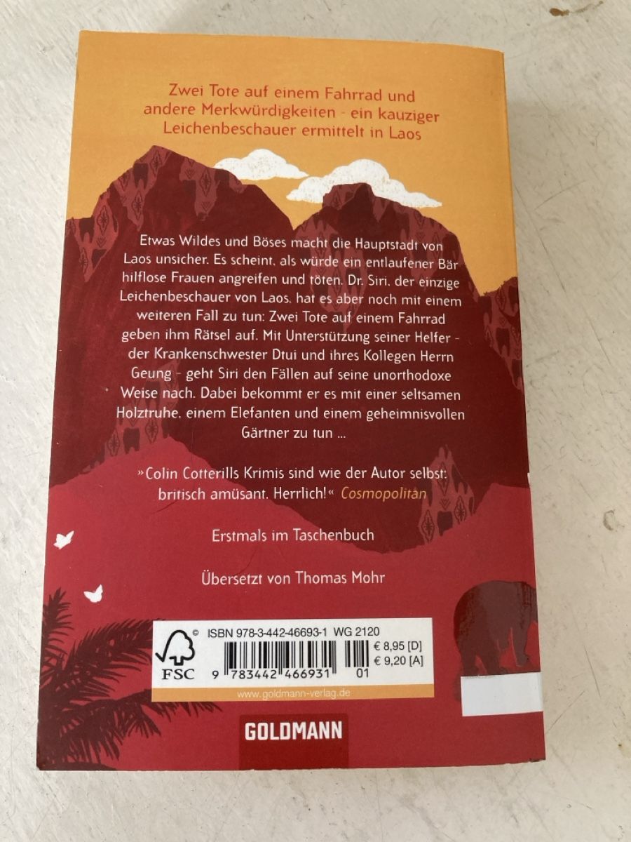 Libri: Colin Cotterill: Dr. Siri sieht Gespenster – Usato da Wolfwil venduto da kreabea 1