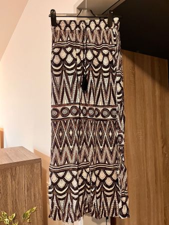 Long slit skirt