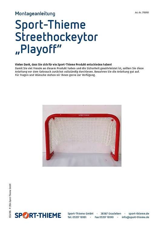 Porte da calcio e da hockey: Buts de Streethockeytor – Usato da La Tour-de-Trême venduto da JPI 1